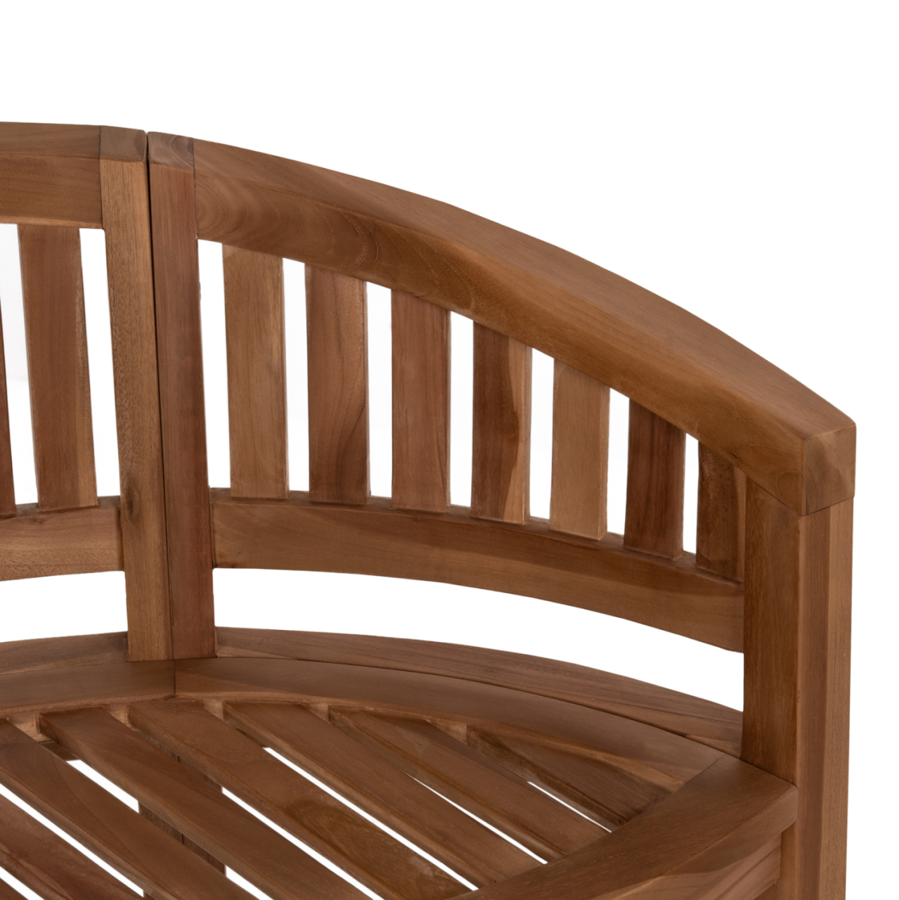 BENCH 2-SEATER CAPO HM9539 TEAK WOOD IN NATURAL COLOR 149x59x86Hcm. [9]