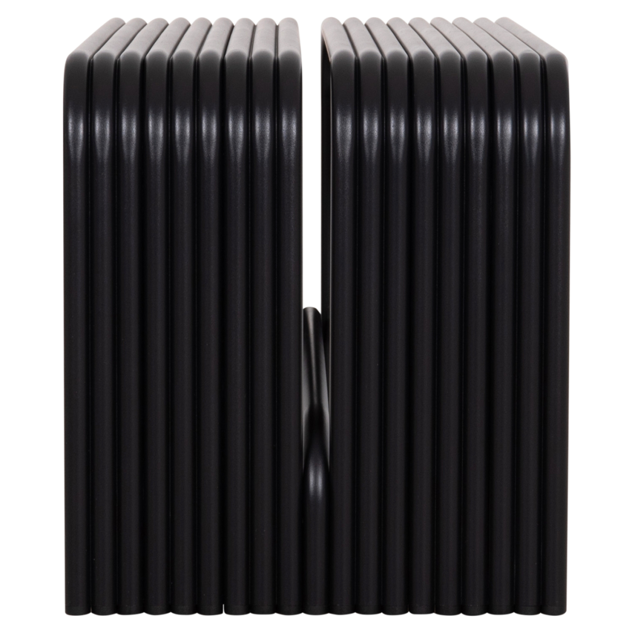 BENCH 2-SEATER SERIES INTREPID HM6327.01 ALUMINUM IN BLACK 109,5x37x42Hcm. [5]