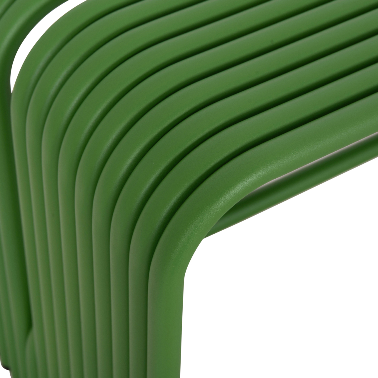 BENCH 2-SEATER SERIES INTREPID HM6327.07 ALUMINUM IN GREEN COLOR 109,5x37x42Hcm. [7]