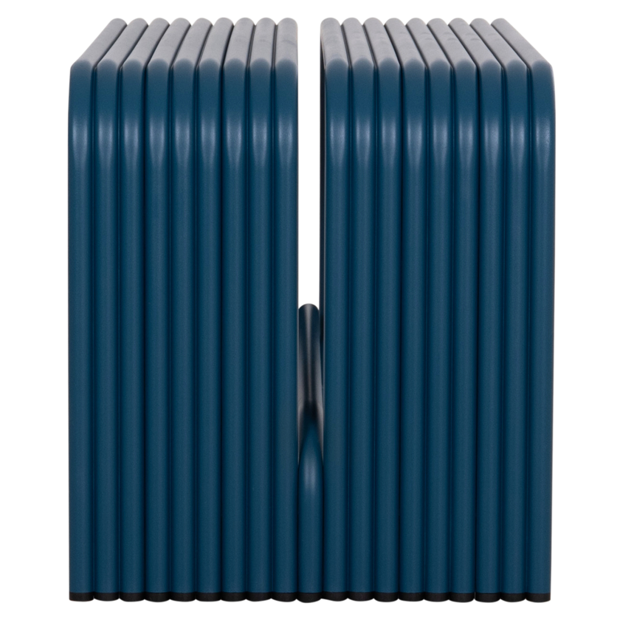 BENCH 2-SEATER SERIES INTREPID HM6327.08 ALUMINUM IN BLUE 109,5x37x42Hcm. [5]