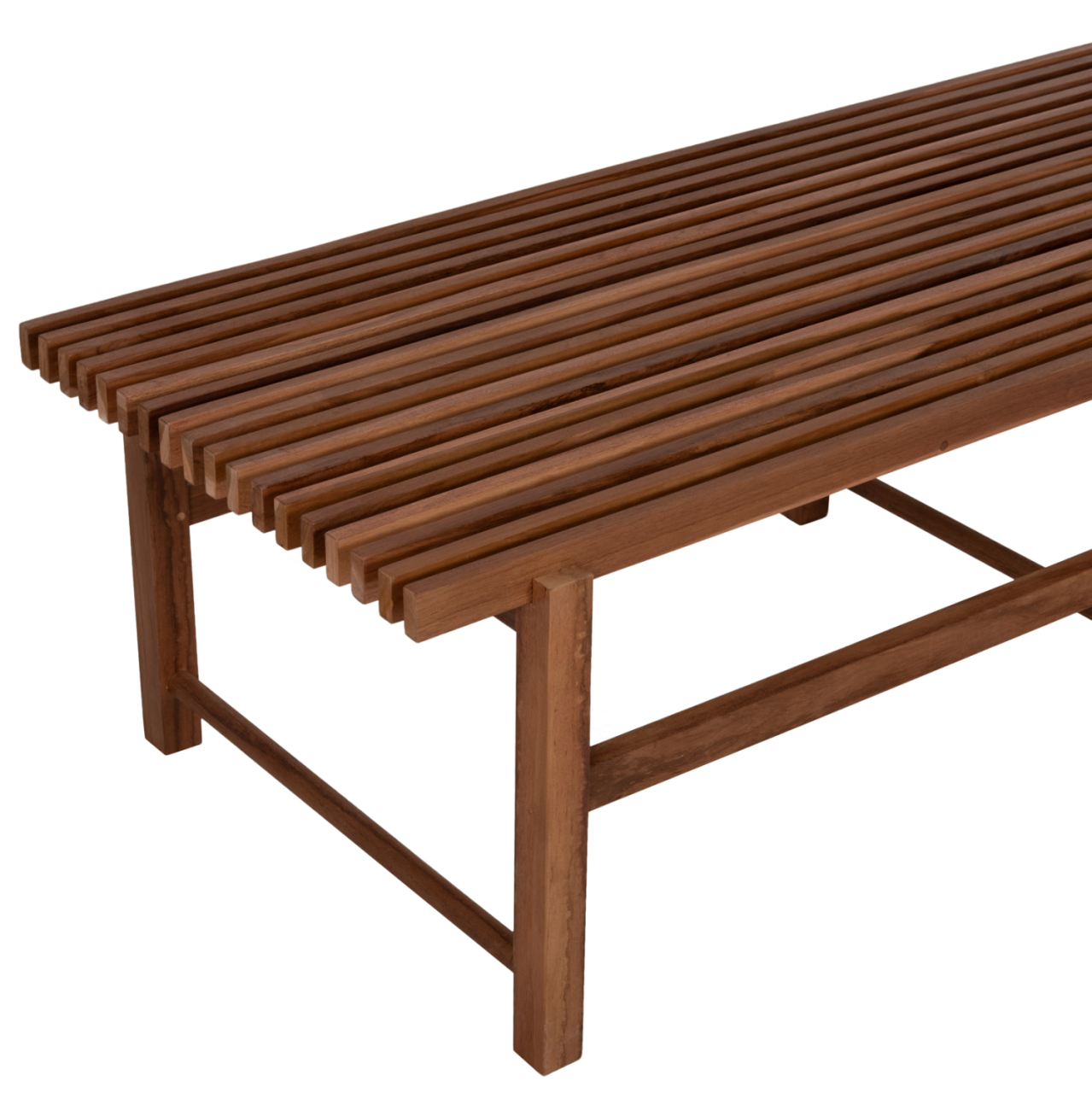 BENCH 3-SEATER KRON HM9537 TEAK WOOD IN NATURAL COLOR 180x56x46Hcm. [5]