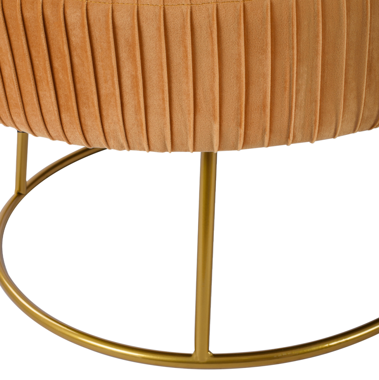 Bench Alinafe HM8635.09 from gold velvet with gold base 118x64x40,5cm [7]