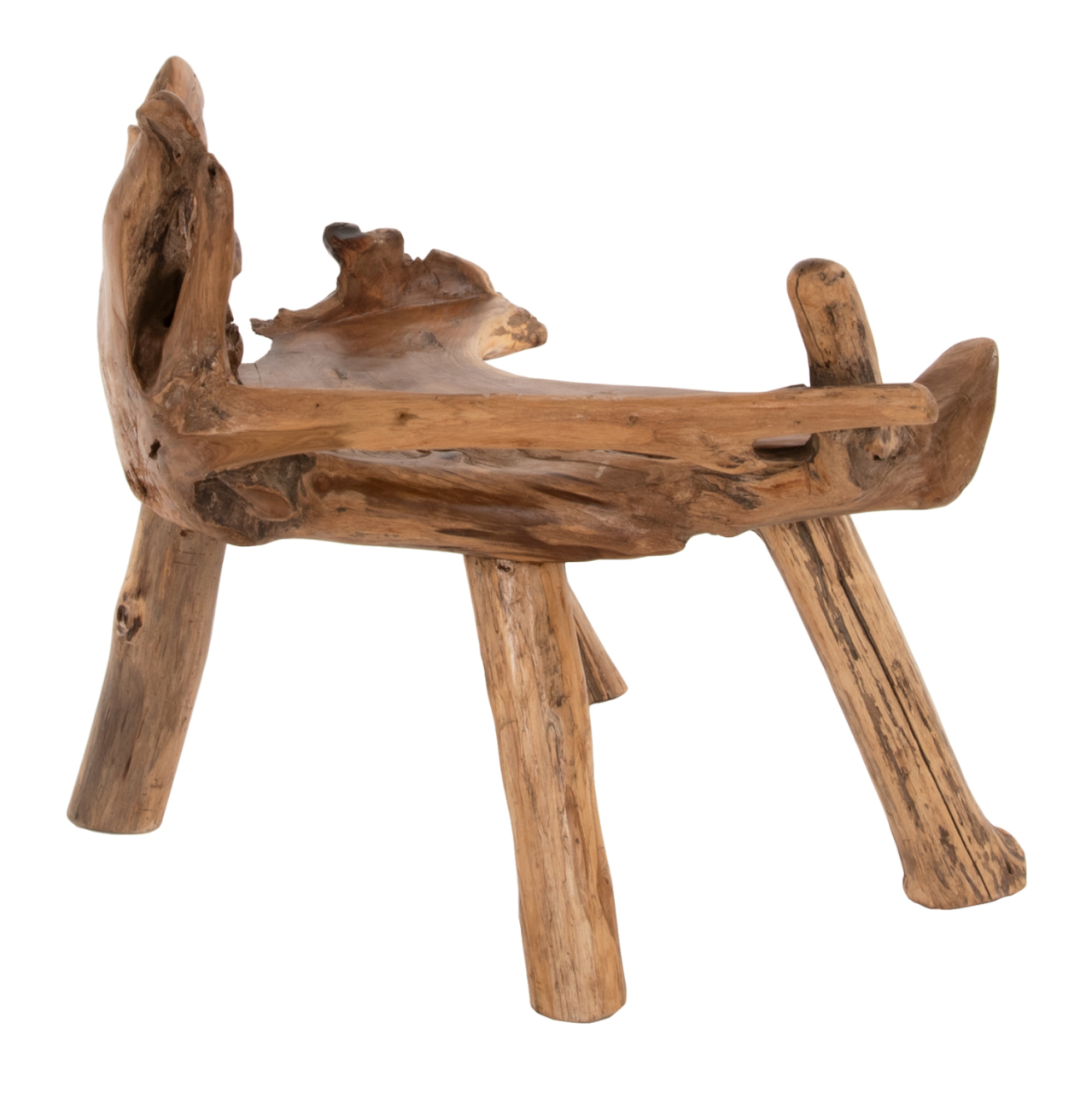 BENCH HM9348 SOLID TEAK NATURAL COLOR 120x88x80 cm. [5]