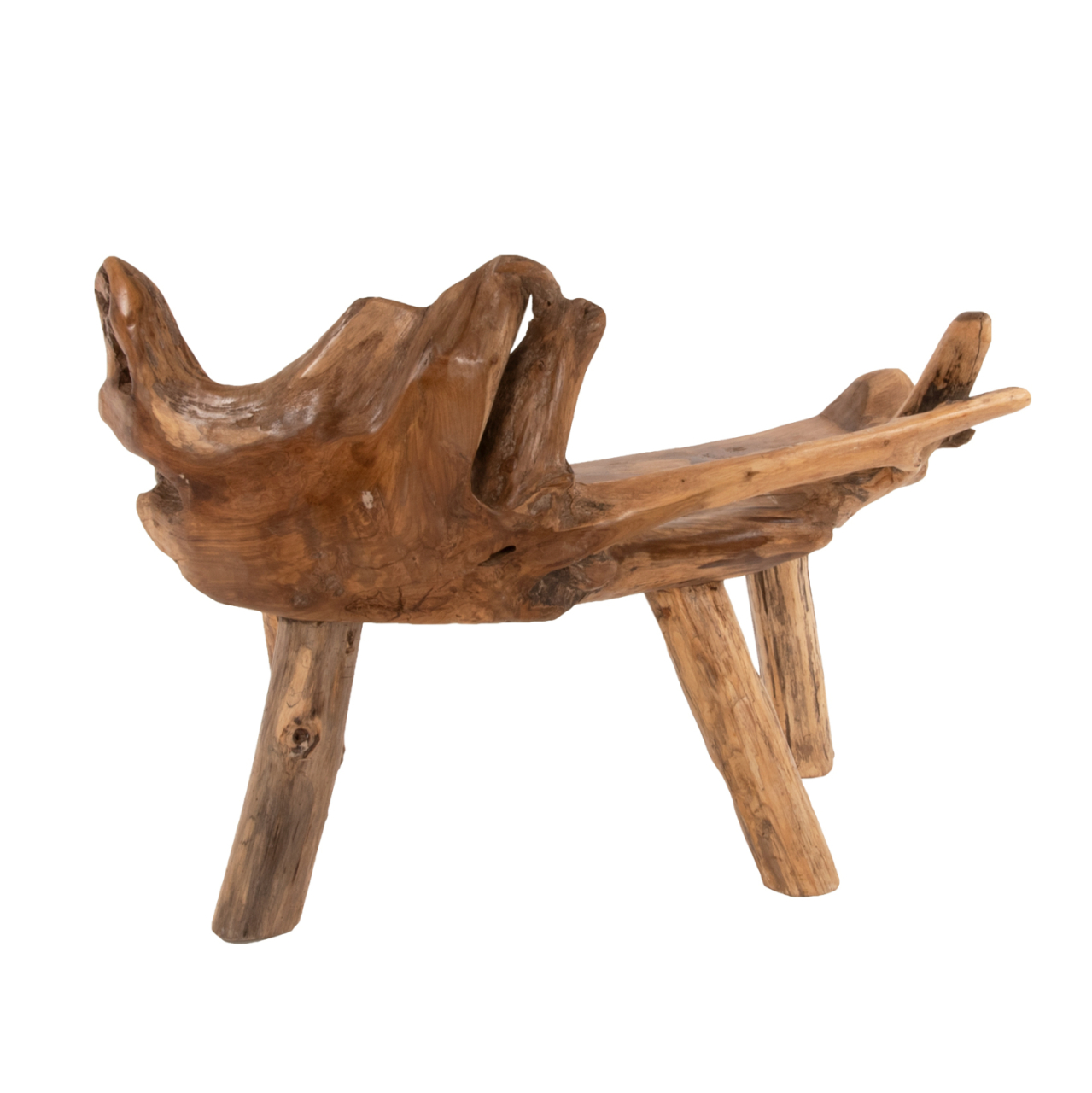 BENCH HM9348 SOLID TEAK NATURAL COLOR 120x88x80 cm. [6]