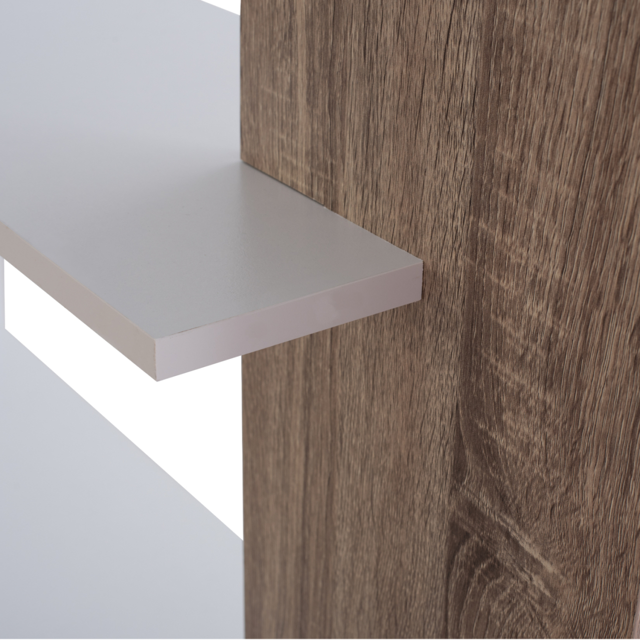 BOOKCASE HARVEY HM8770 80X23X141 WHITE [5]