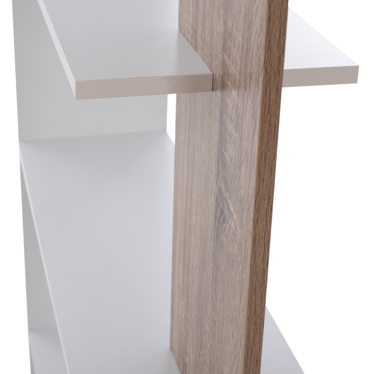 BOOKCASE HARVEY HM8770 80X23X141 WHITE [7]
