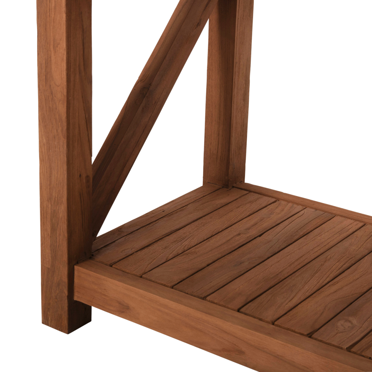 BOOKCASE KITAKU HM9798 RECYCLED TEAK IN NATURAL 150x45x200Hcm. [5]