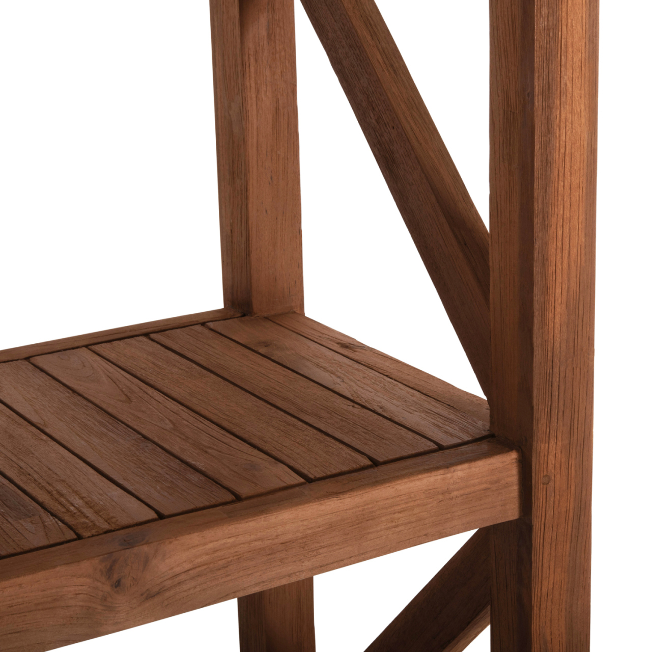 BOOKCASE KITAKU HM9798 RECYCLED TEAK IN NATURAL 150x45x200Hcm. [6]
