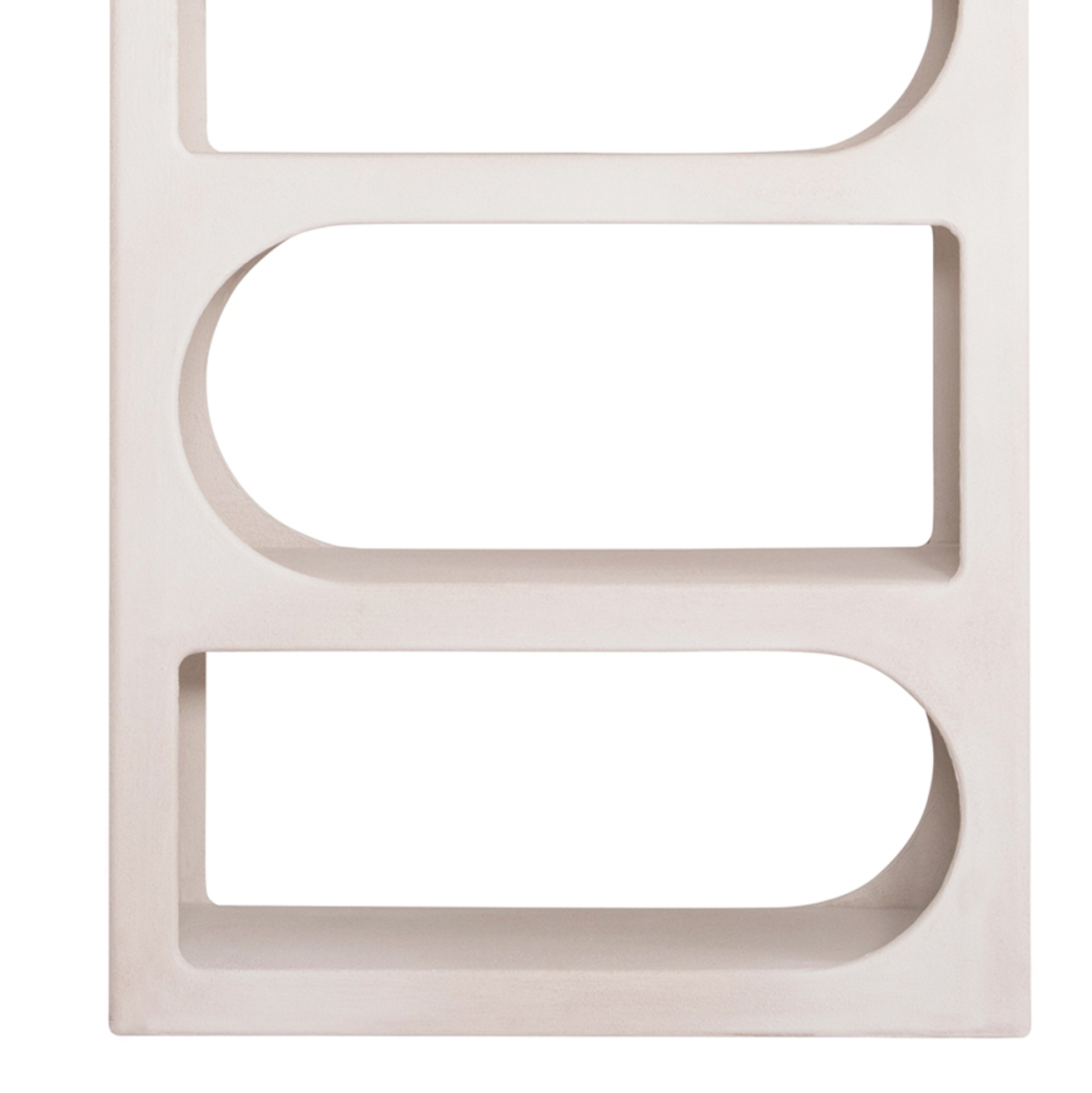 BOOKCASE SERIES SANTORINI HM18062 MDF IN WHITE COLOR 80x38x180Hcm. [7]