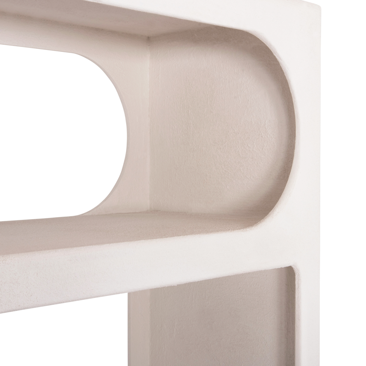 BOOKCASE SERIES SANTORINI HM18062 MDF IN WHITE COLOR 80x38x180Hcm. [5]