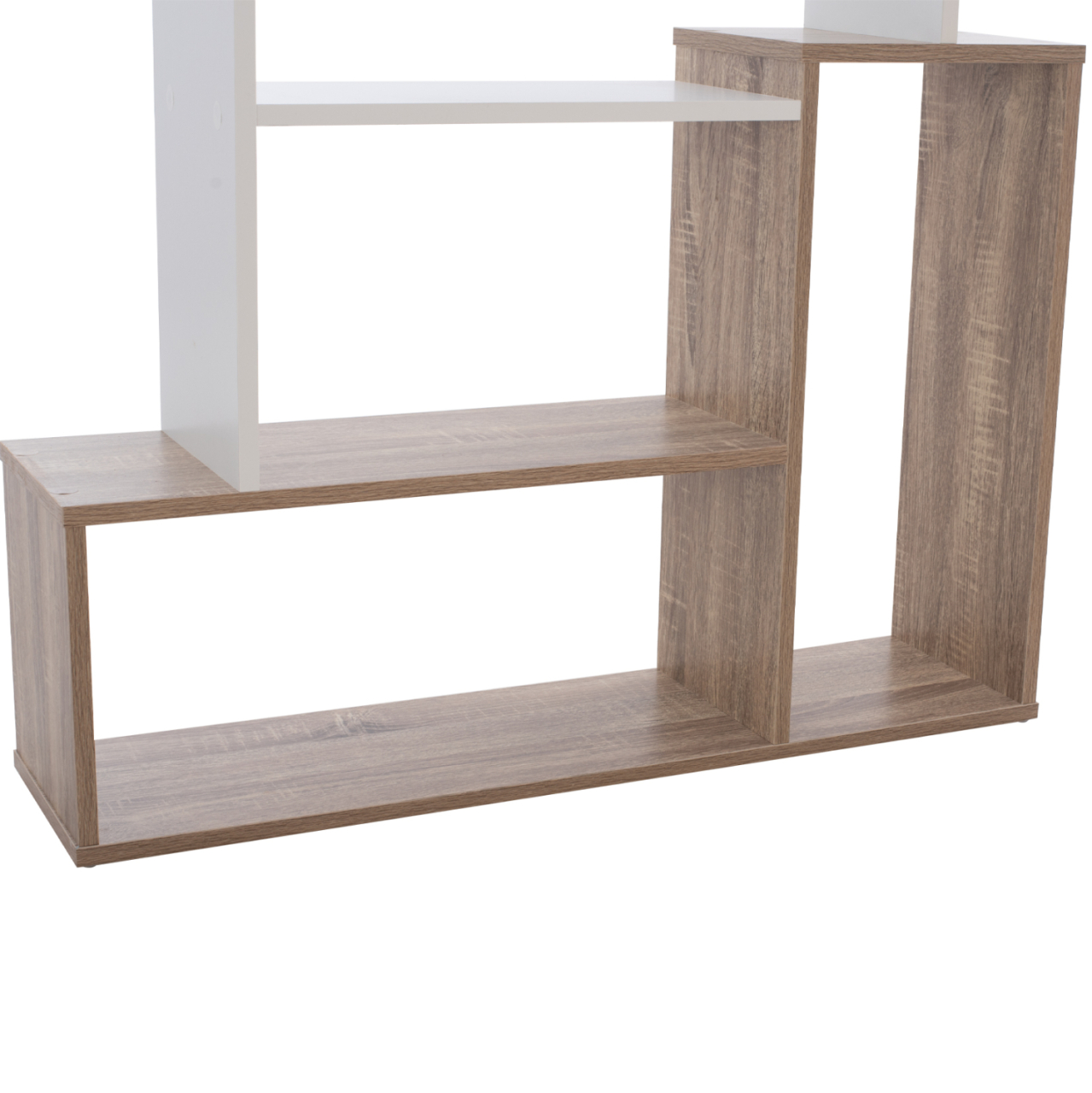 BOOKCASE SHAY HM8768.01 85X22X140 WHITE [6]