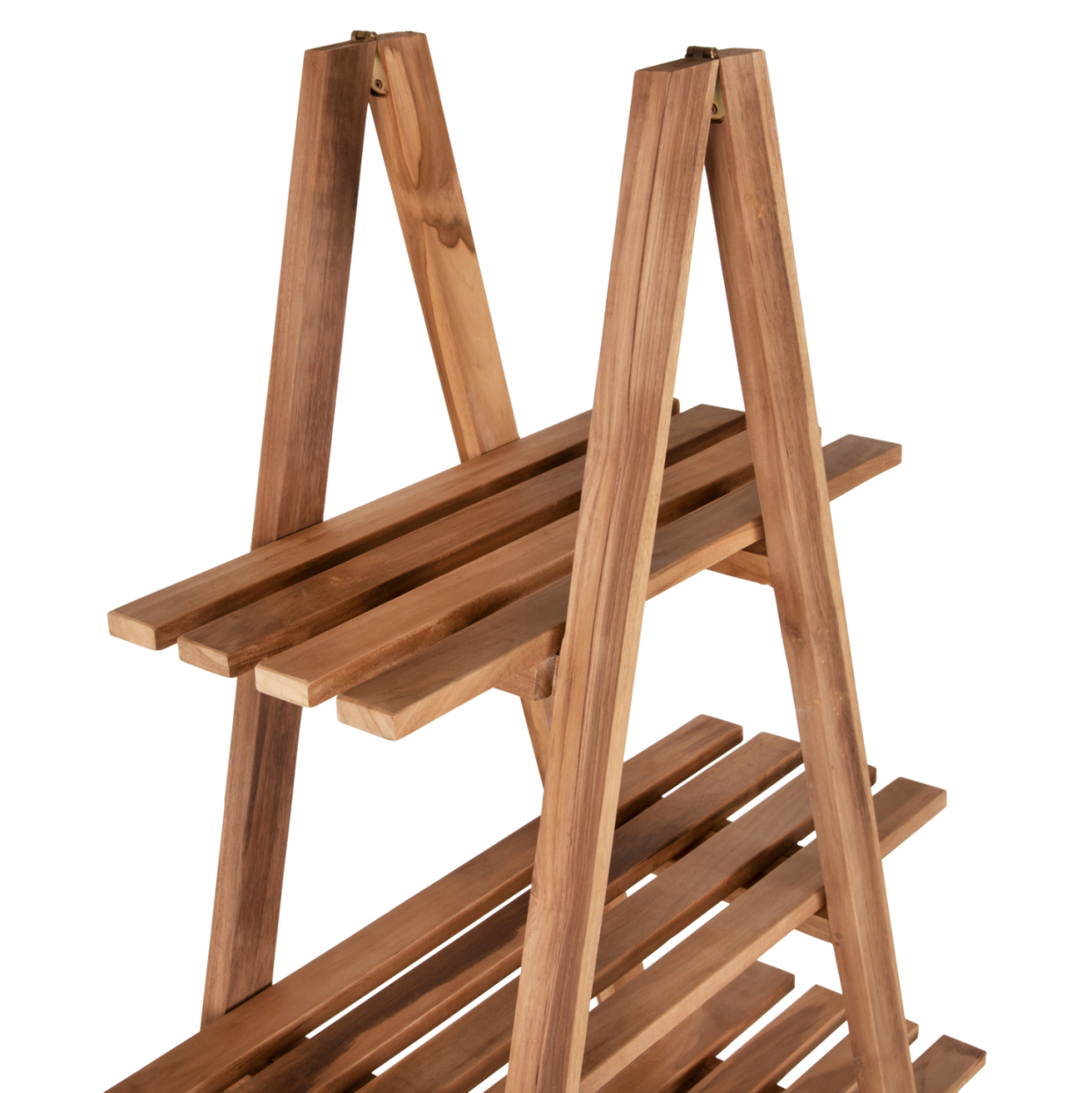 BOOKCASE STAM HM7895 TEAK WOOD IN NATURAL COLOR 120x33x180Hcm [6]
