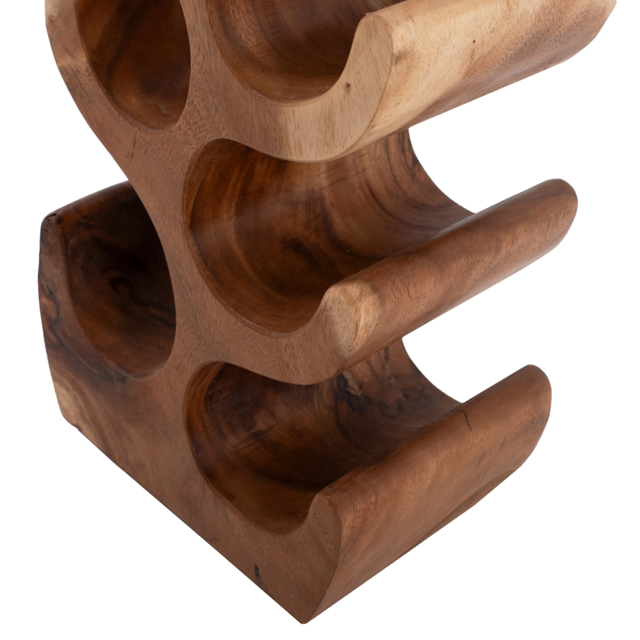 BOTTLE RACK MADE OF SUAR WOOD 6-SEAT 18x20x50Hcm.HM9485 [5]