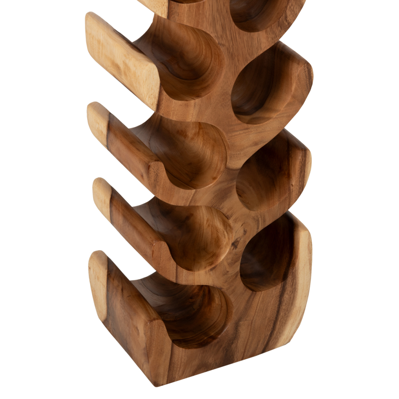 BOTTLE RACK VERTICAL MADE OF SUAR WOOD 27x18,5x82Hcm. HM9486 [4]