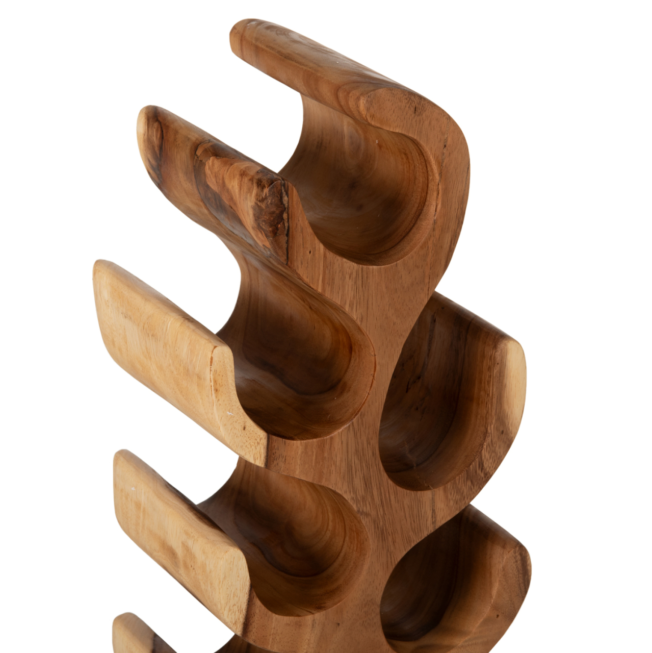 BOTTLE RACK VERTICAL MADE OF SUAR WOOD 27x18,5x82Hcm. HM9486 [3]