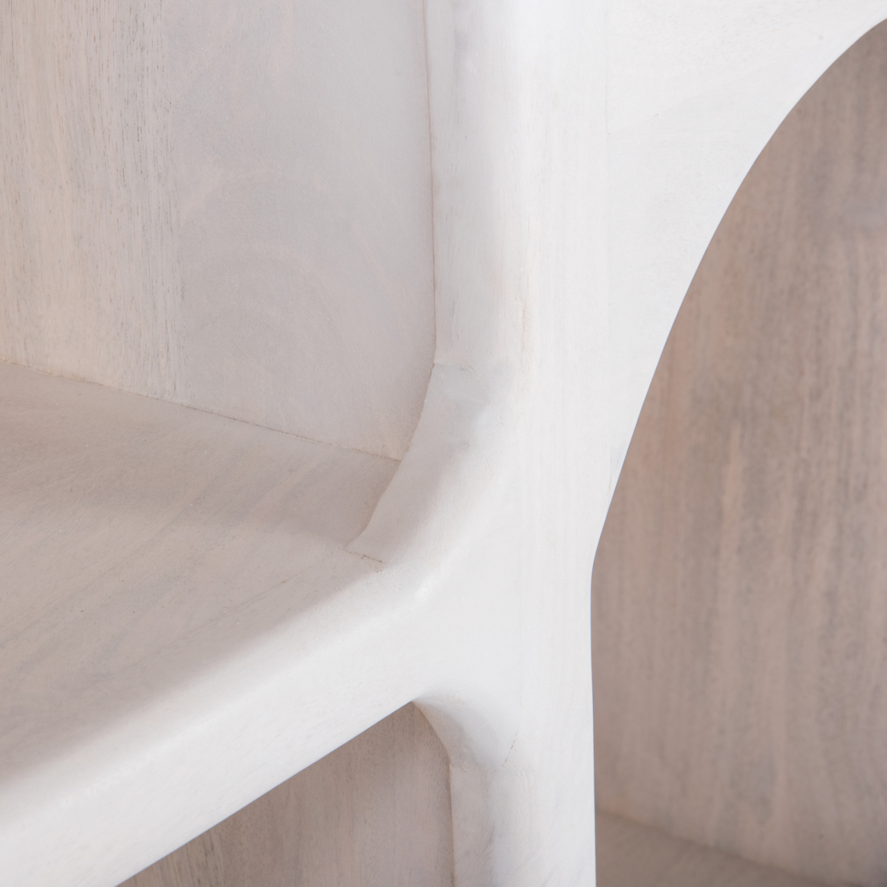 BUFFET HANDYR HM9705 SOLID MANGO WOOD IN WHITE COLOR 165x35x75Hcm. [7]