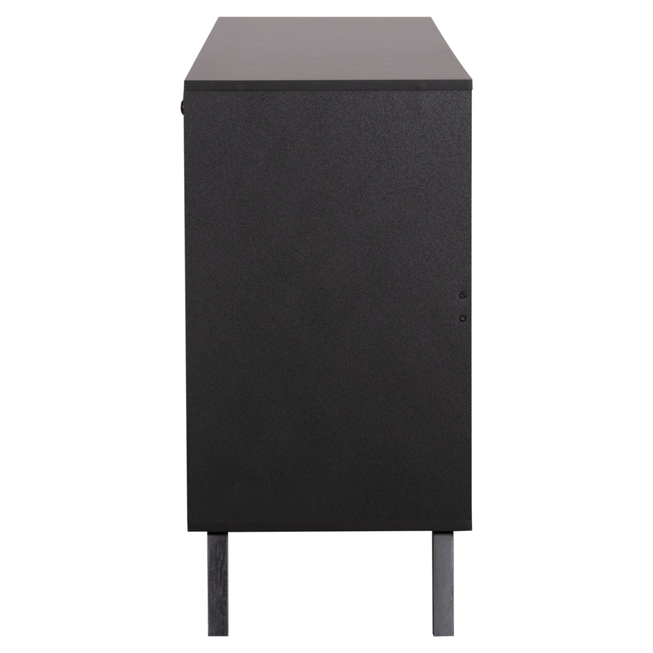 BUFFET KRUDEN HM9446.11 MELAMINE IN BLACK-NATURAL 180x40x78.6Hcm. [4]