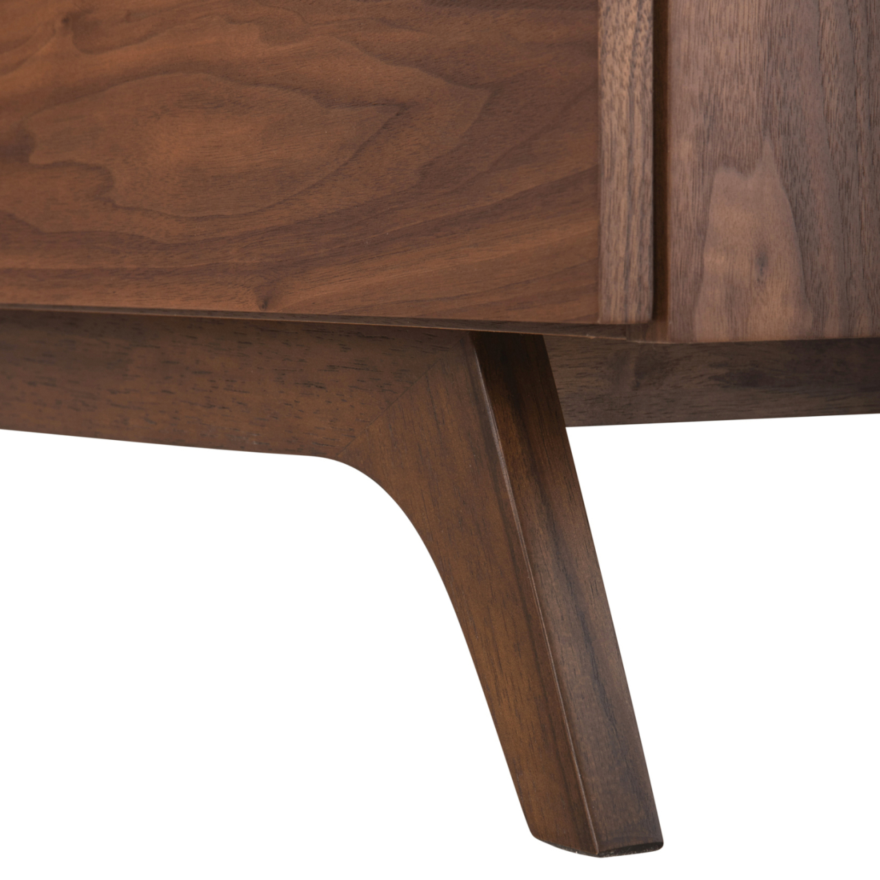 BUFFET PREDA HM9747 MDF WITH WALNUT and DARK GREY VENEER COLOR 167x28-40x80Hcm. [10]