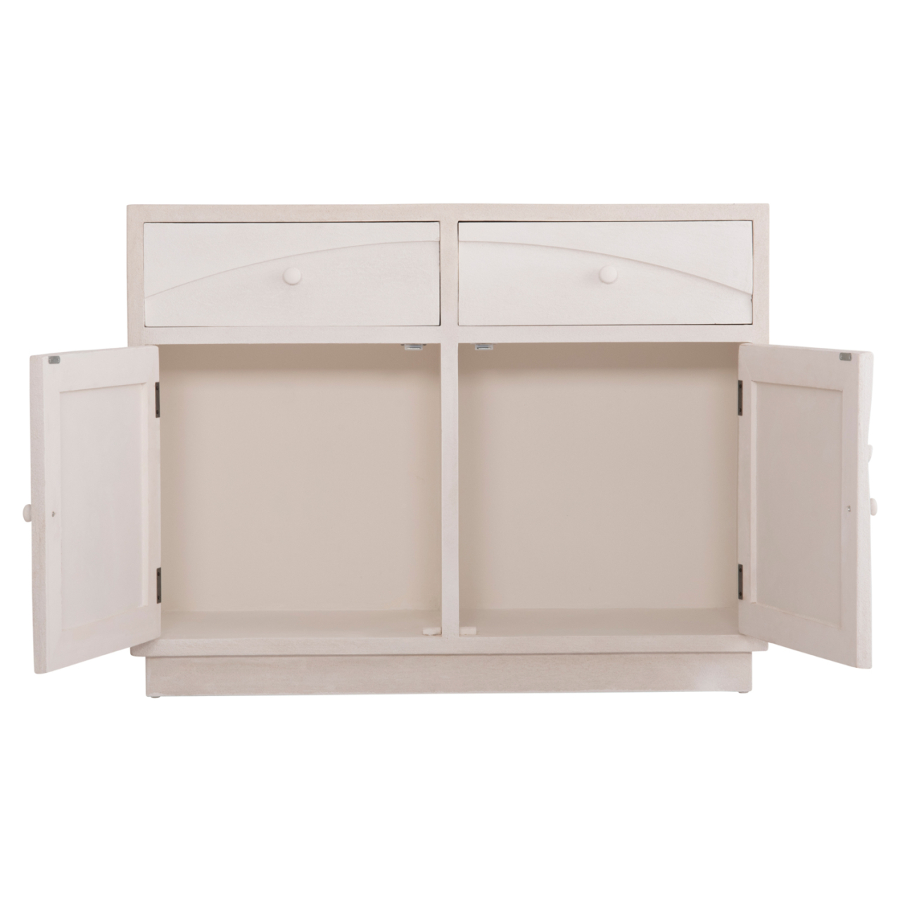 BUFFET SERIES SANTORINI HM18046 MDF IN OFF-WHITE COLOR-2 DRAWERS and 2 DOORS 107x38x82.5Hcm. [8]
