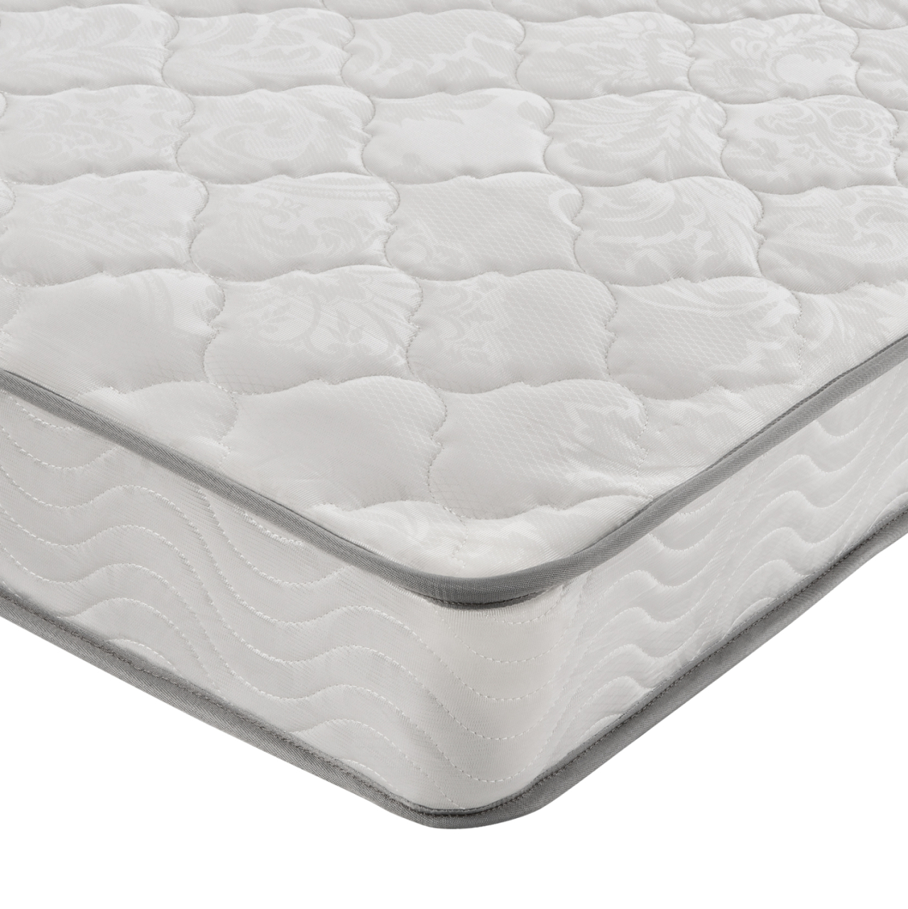 BUNK BED WITH 2 MATTRESSES COMBO HM21316 PINE WOOD IN WHITE--FOR MATTRESSES 90x190cm [4]