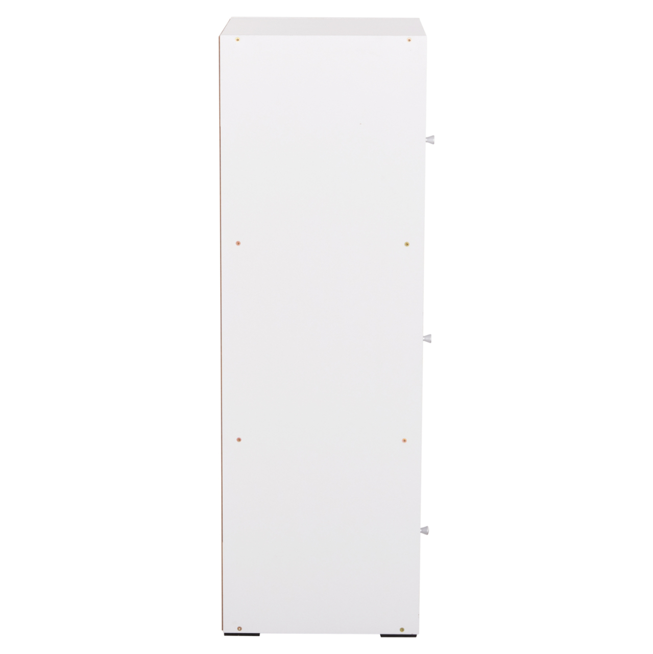 CABINET WITH 3 STORAGE SPACES SORIANO HM9939.01 WHITE MELAMINE 40x39x119Hcm. [4]