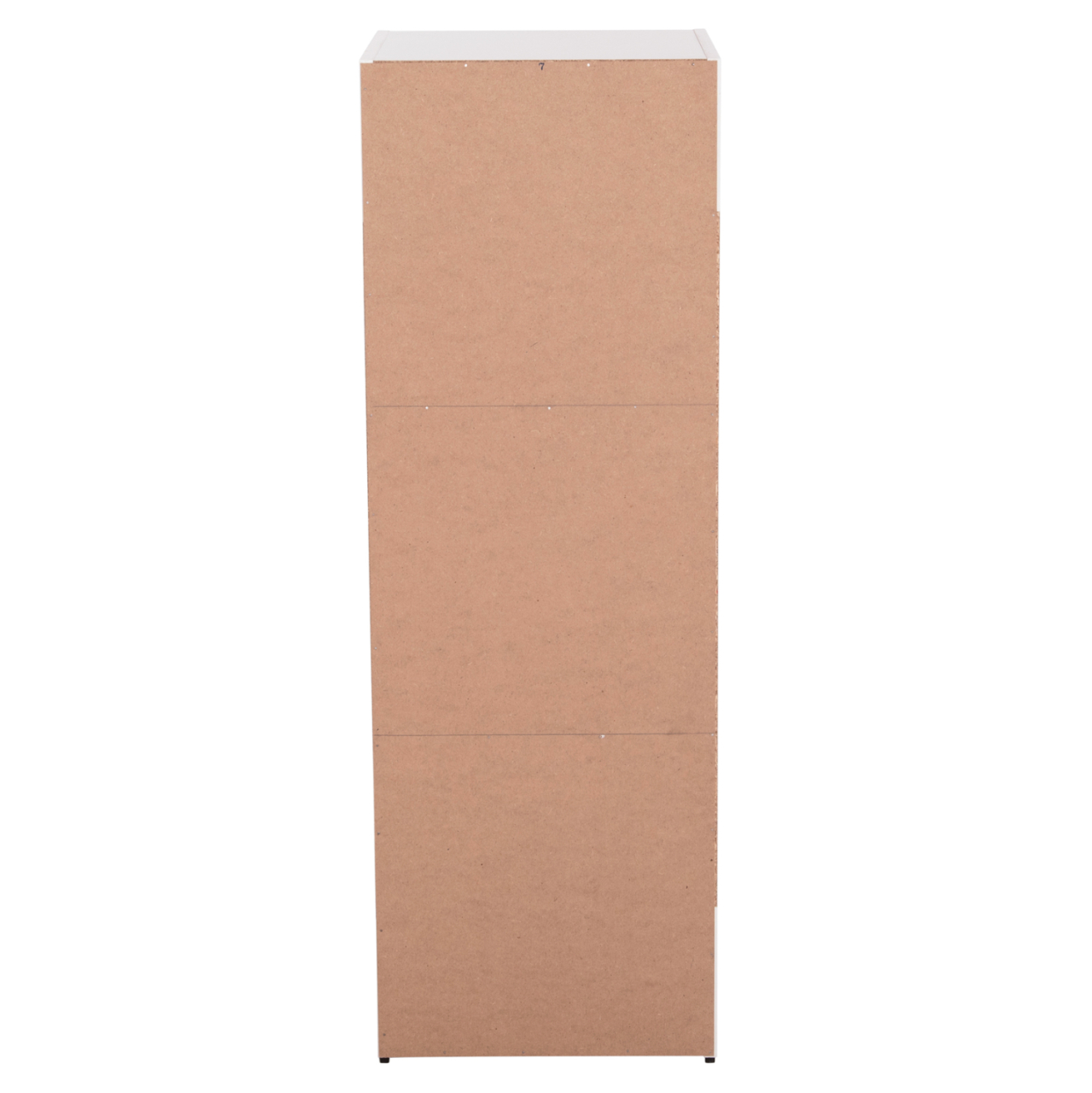 CABINET WITH 3 STORAGE SPACES SORIANO HM9939.01 WHITE MELAMINE 40x39x119Hcm. [6]