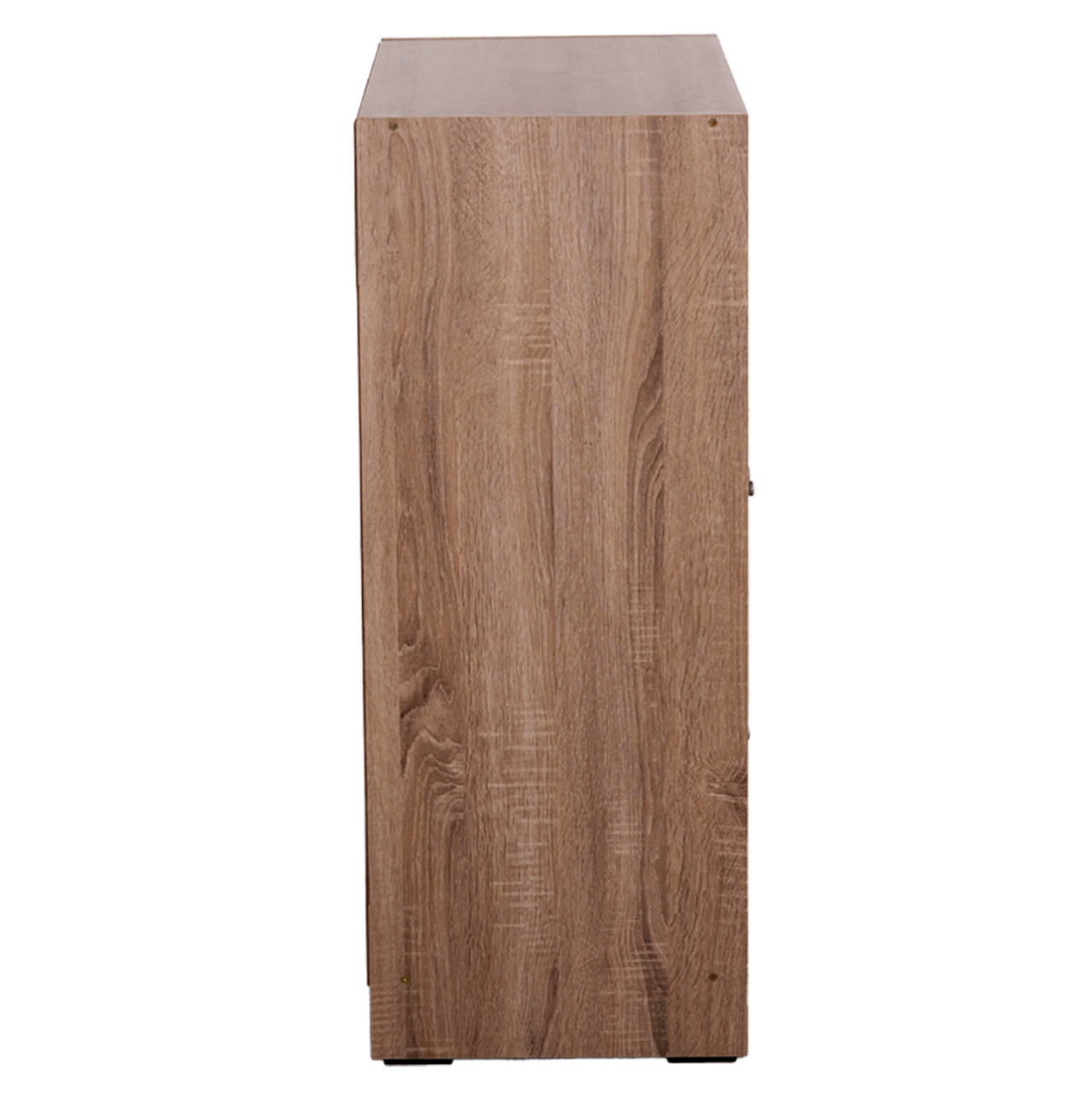 CABINET WITH 4 STORAGE SPACES MATIN HM2479.02 SONAMA OAK MELAMINE 80x39,5x99,5Hcm. [4]