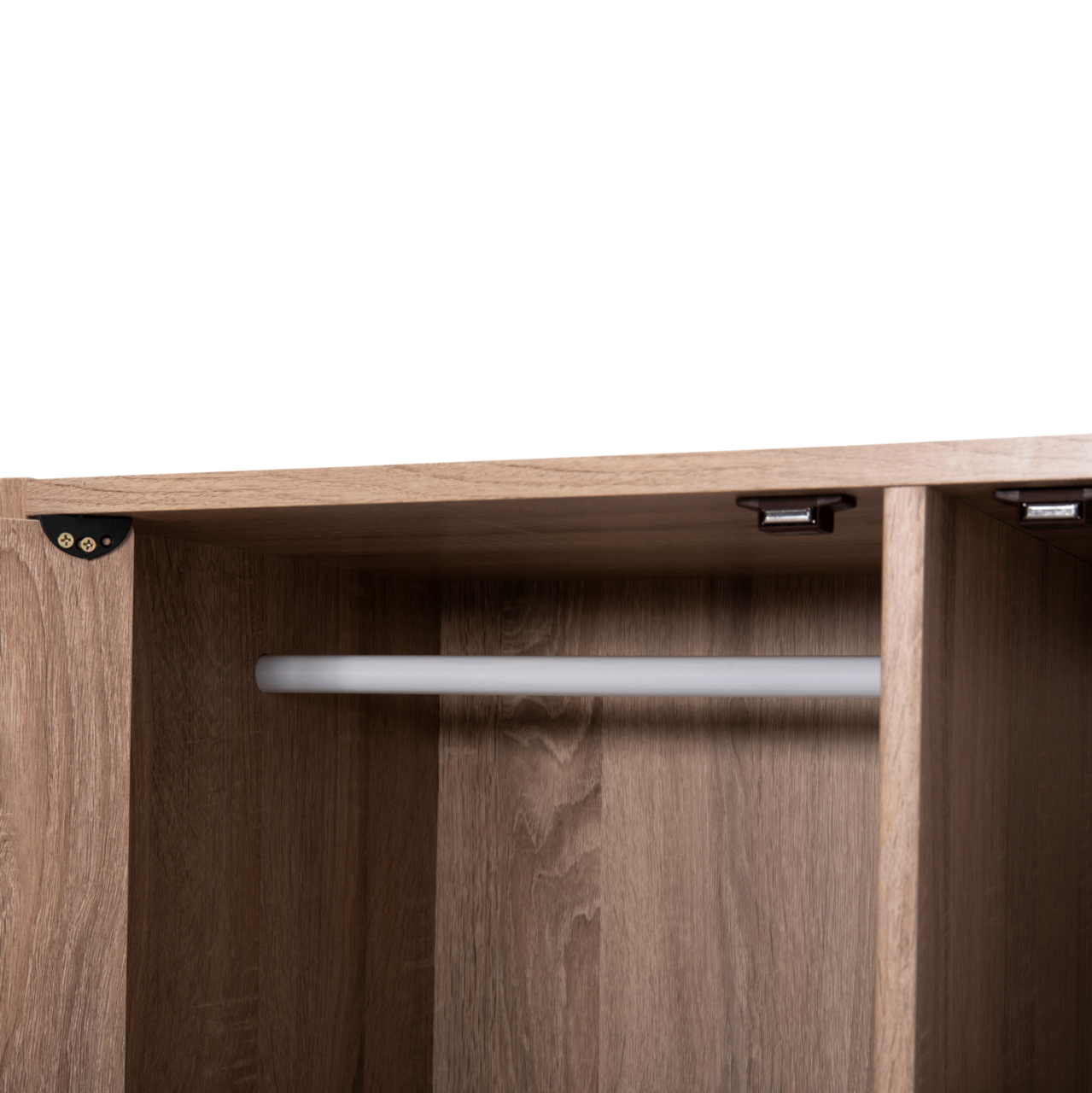 CABINET WITH 4 STORAGE SPACES MATIN HM2479.02 SONAMA OAK MELAMINE 80x39,5x99,5Hcm. [9]