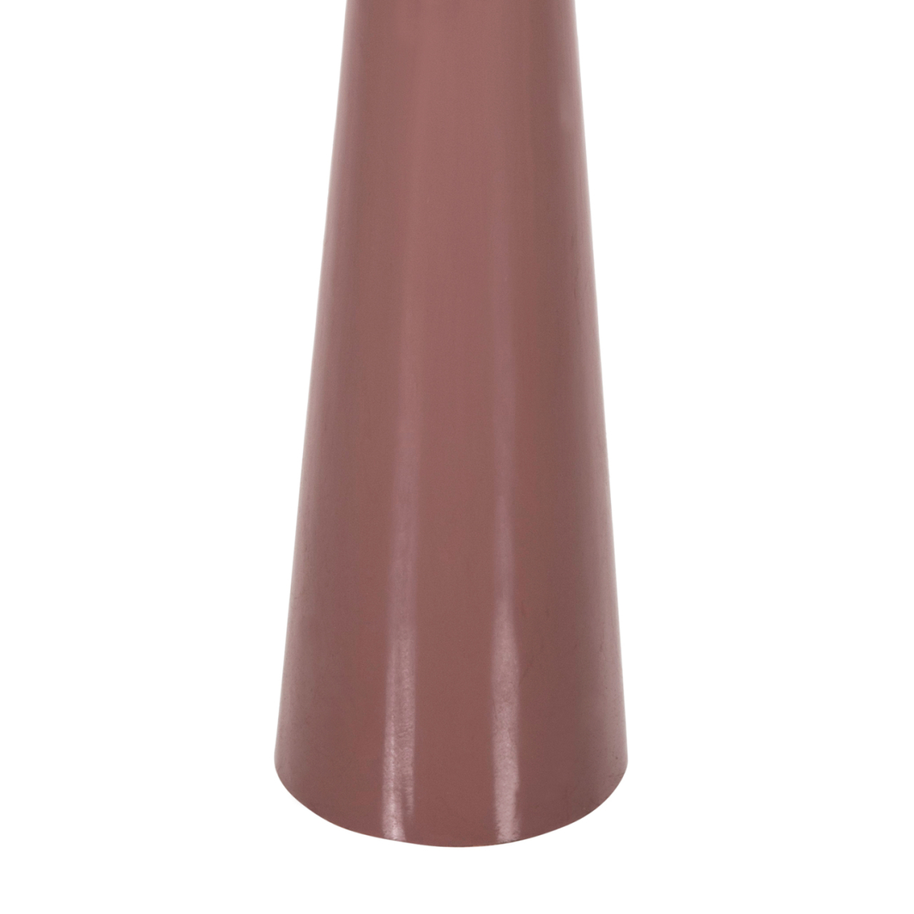 CANDLESTICK (PILLAR) GUNTUR HM4244.06 METAL IN LIGHT CORAL-GOLD Φ20,5x68Hcm. [7]