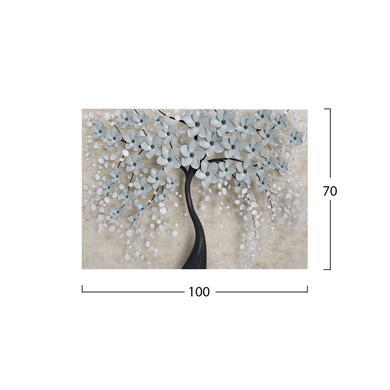 CANVAS PAINTING BLOSSOM TREE HM7197.04 100X3X70 cm. [2]