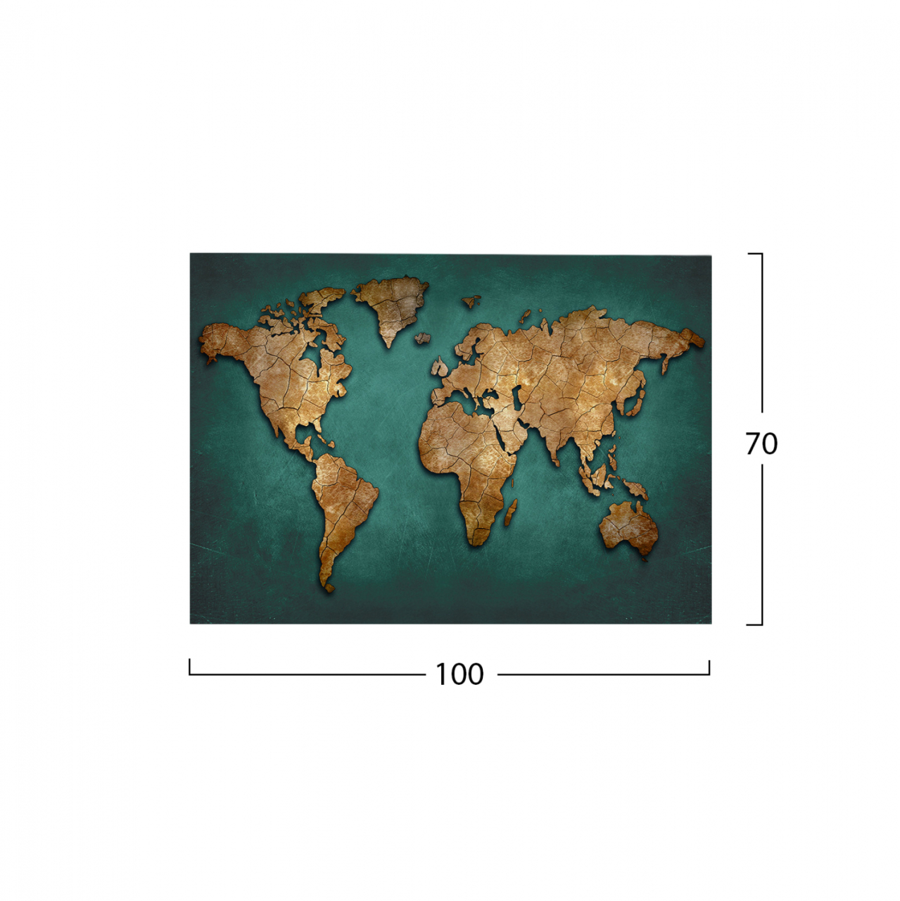 CANVAS PAINTING WORLD MAP HM7197.01 100X3X70 cm. [2]