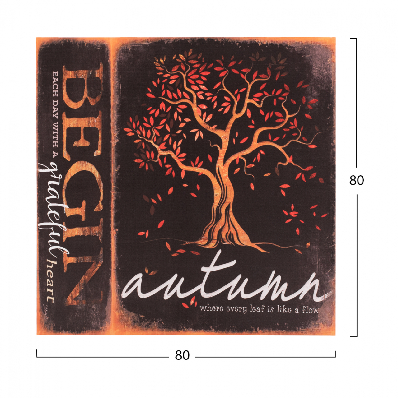 Canvas Tree HM7156.05 80X80X2.5 cm [2]