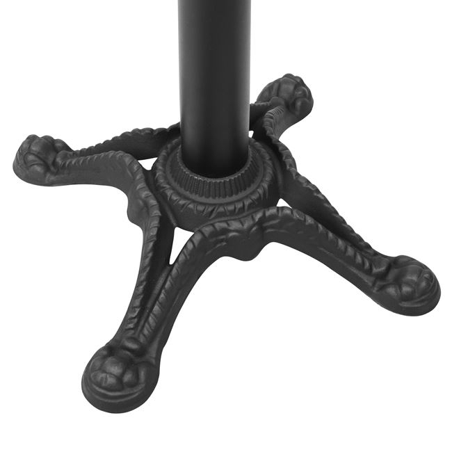 Cast Iron base 58χ58χ75cm crossed 45x45cm 4legs Black HM407 [4]