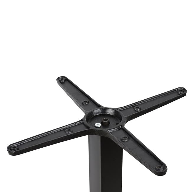 Cast Iron Base Black 45x45x72 Crossed 45x45 HM416 [3]