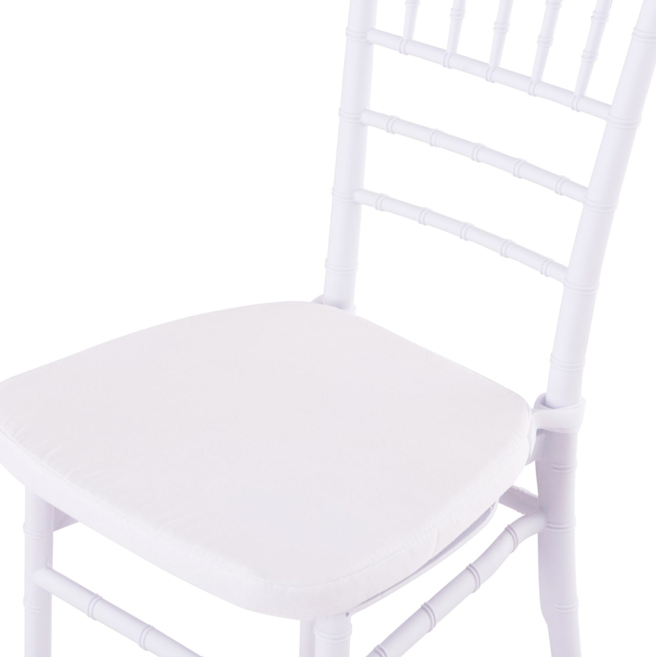 CATERING CHAIR TIFFANY WITH CUSHION HM21104 WHITE POLYPROPYLENE 39x47x89Hcm. [6]