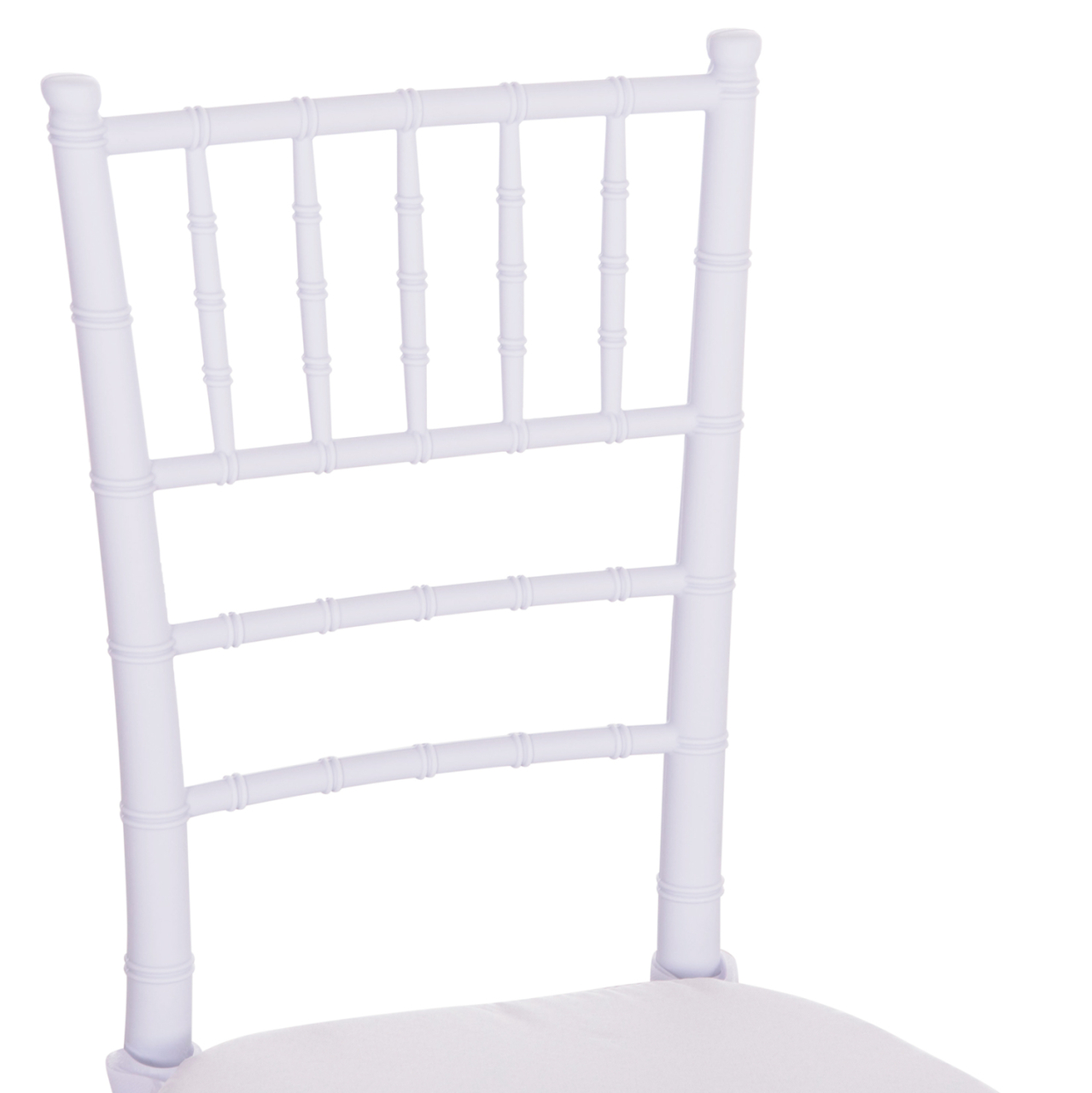 CATERING CHAIR TIFFANY WITH CUSHION HM21104 WHITE POLYPROPYLENE 39x47x89Hcm. [7]