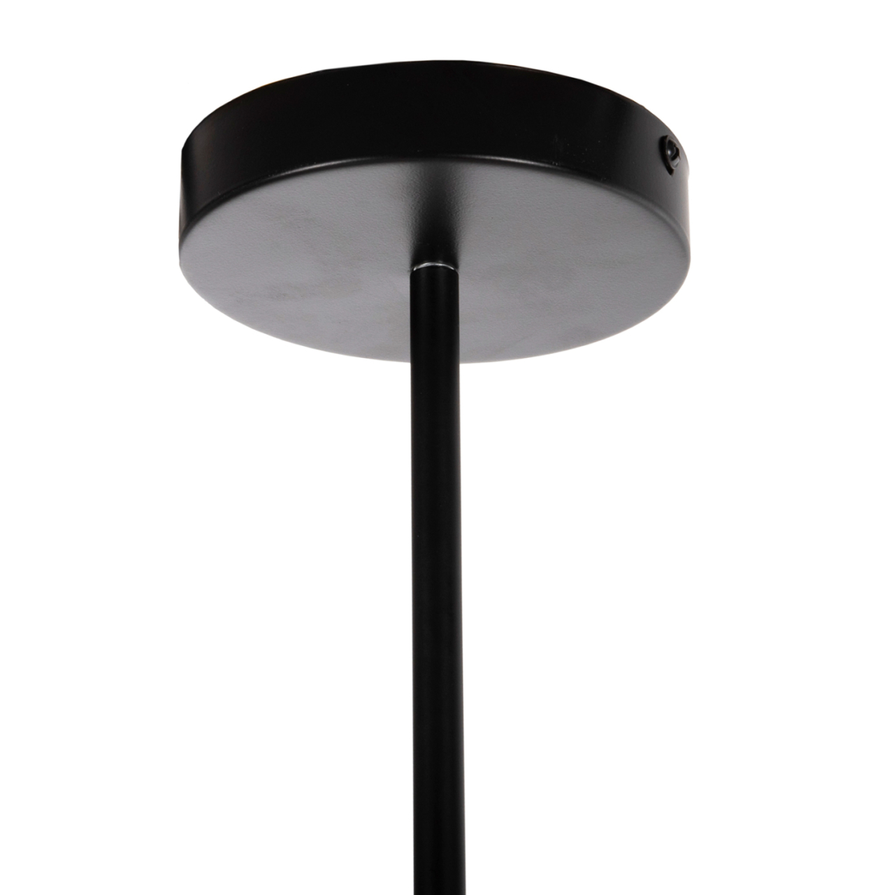 CEILING PENDANT 12-LIGHT HM4167 BLACK METAL ARTICULATED ARMS Φ92x120Hcm. [9]