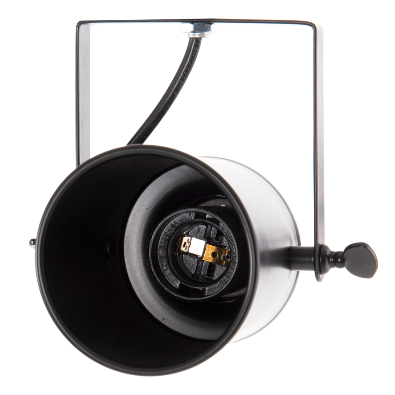 CEILING PENDANT 3-LIGHT FIXTURE HM4124 BLACK METAL SPOTLIGHTS 70,5x14x50H cm. [6]