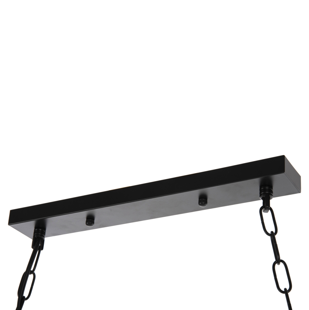 CEILING PENDANT 3-LIGHT LUMINAIRE HM4180 BLACK METAL-NATURAL HEMP ROPE 80x14,5x137Hcm. [8]