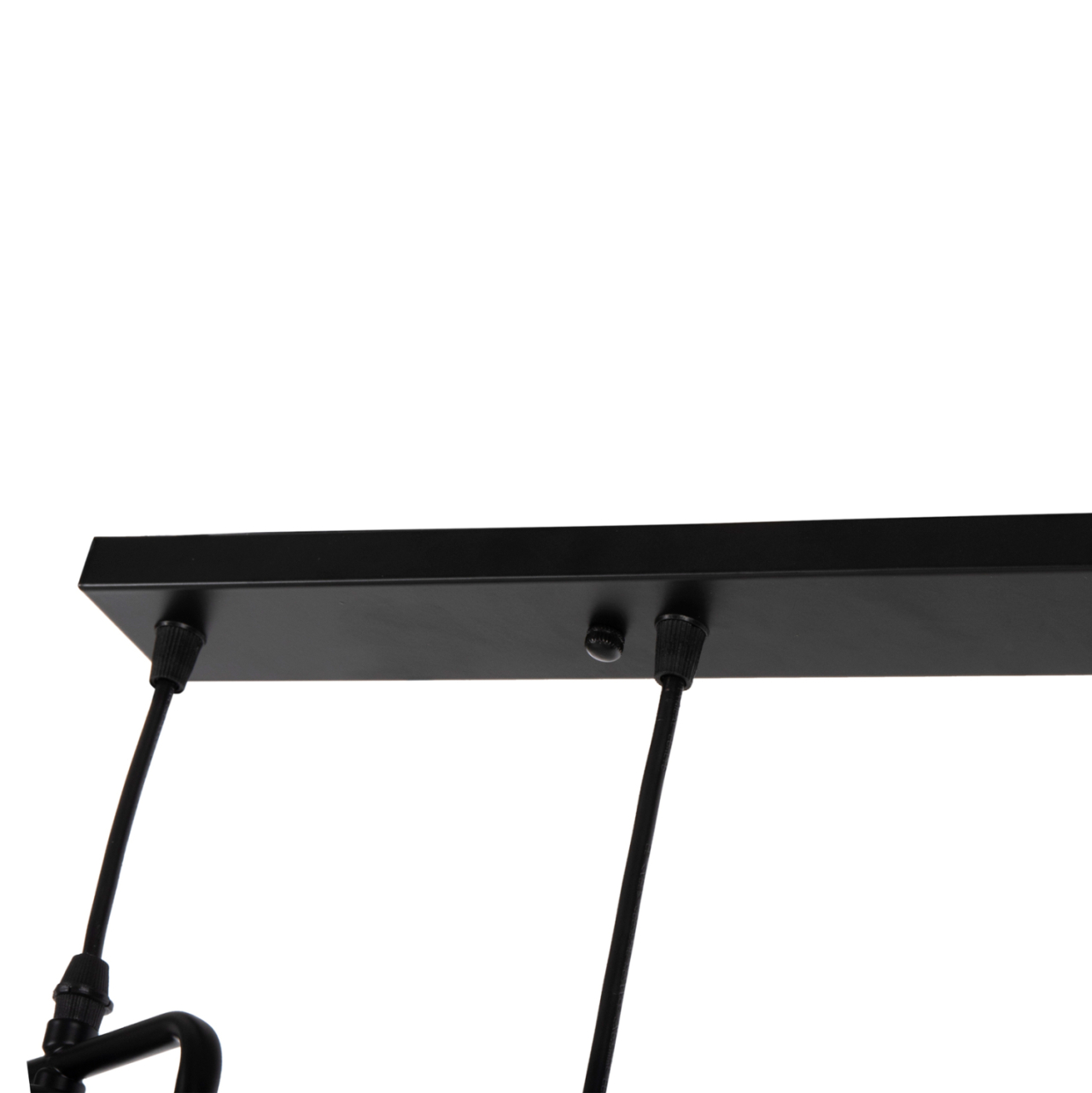 CEILING PENDANT 4-LIGHT HM4099 BLACK METAL GEOMETRICAL SHAPES 70x38x106H cm. [8]