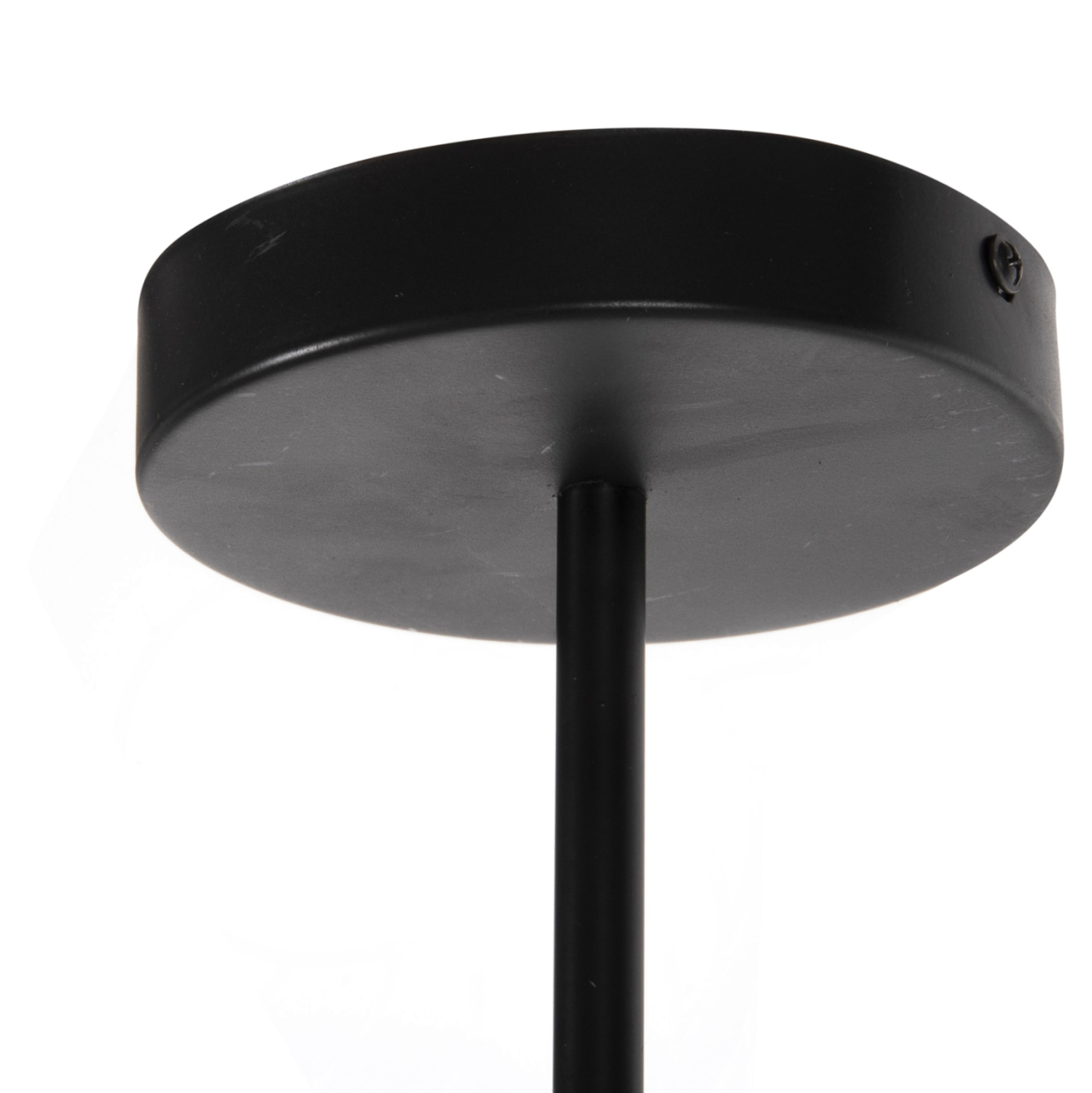 CEILING PENDANT 6-LIGHT FIXTURE HM4125 BLACK METAL 75x75x75Hcm. [5]
