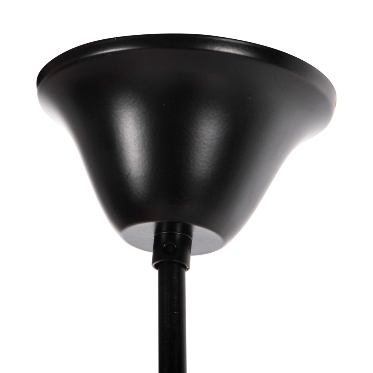 CEILING PENDANT 8-LIGHT HM4169 BLACK METAL-ROPE Φ66x131Hcm. [6]