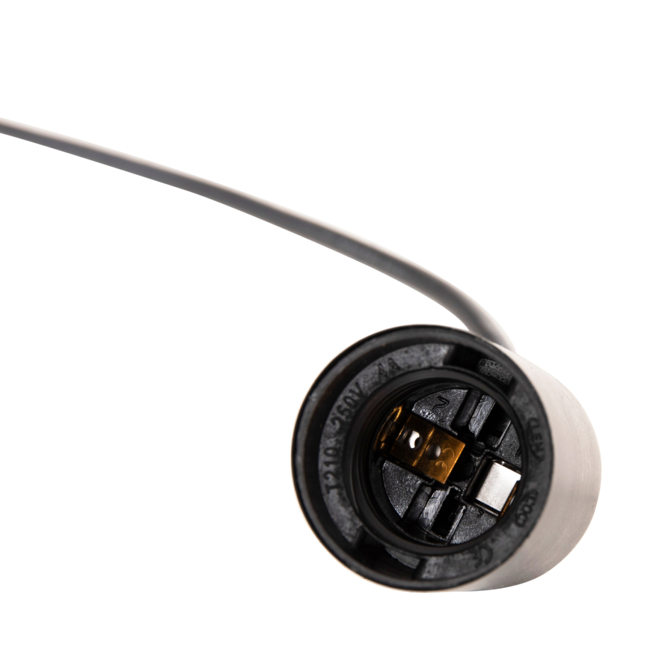 CEILING PENDANT 8-LIGHT HM4176 BLACK METAL-BLACK CABLES Φ100x180Hcm. [5]