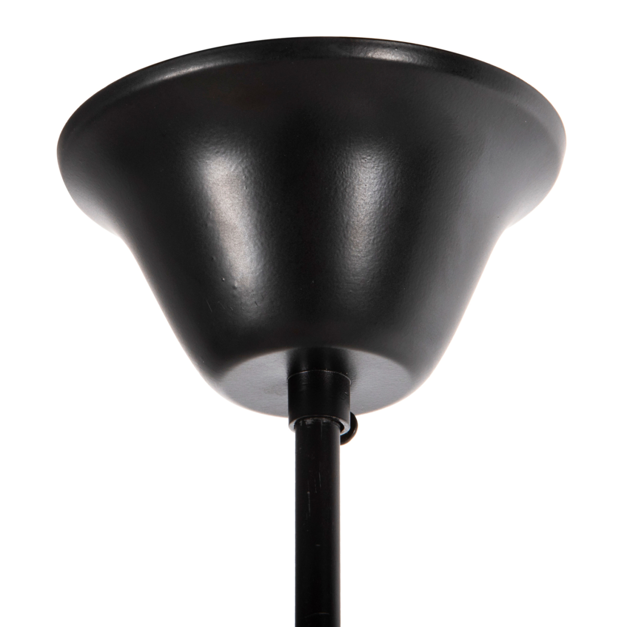 CEILING PENDANT 8-LIGHT HM4178 ROPE AND BLACK METAL 84x84x121Hcm. [6]