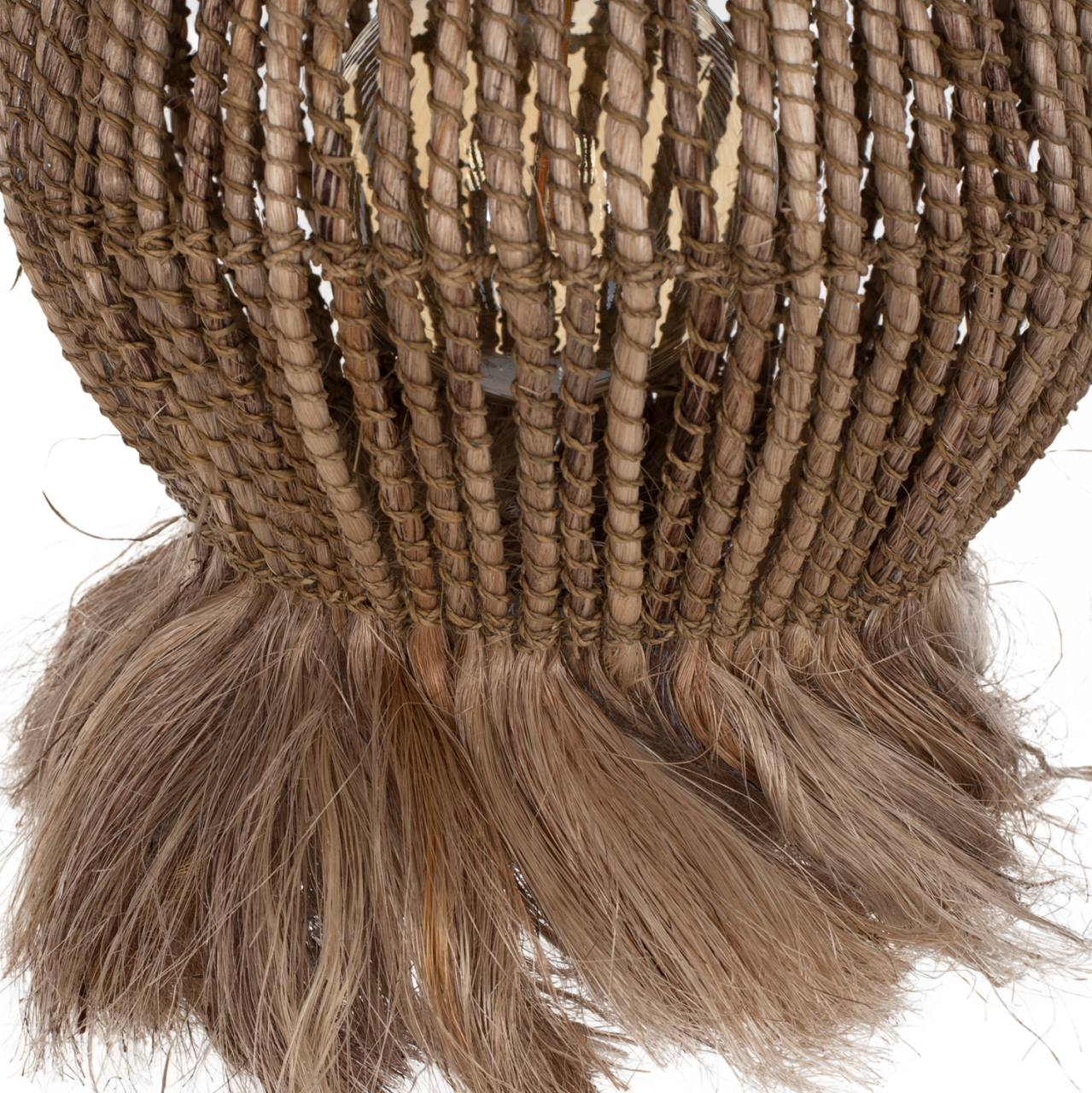 CEILING PENDANT ABACA FIBERS IN NATURAL 30x30x45-80Hcm.HM7772 [5]