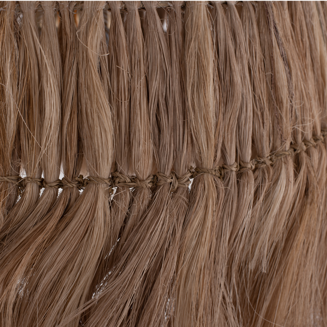 CEILING PENDANT BELL-SHAPED WITH FRINGES ABACA FIBERS IN NATURAL Φ50x50-80Hcm.HM7782 [6]