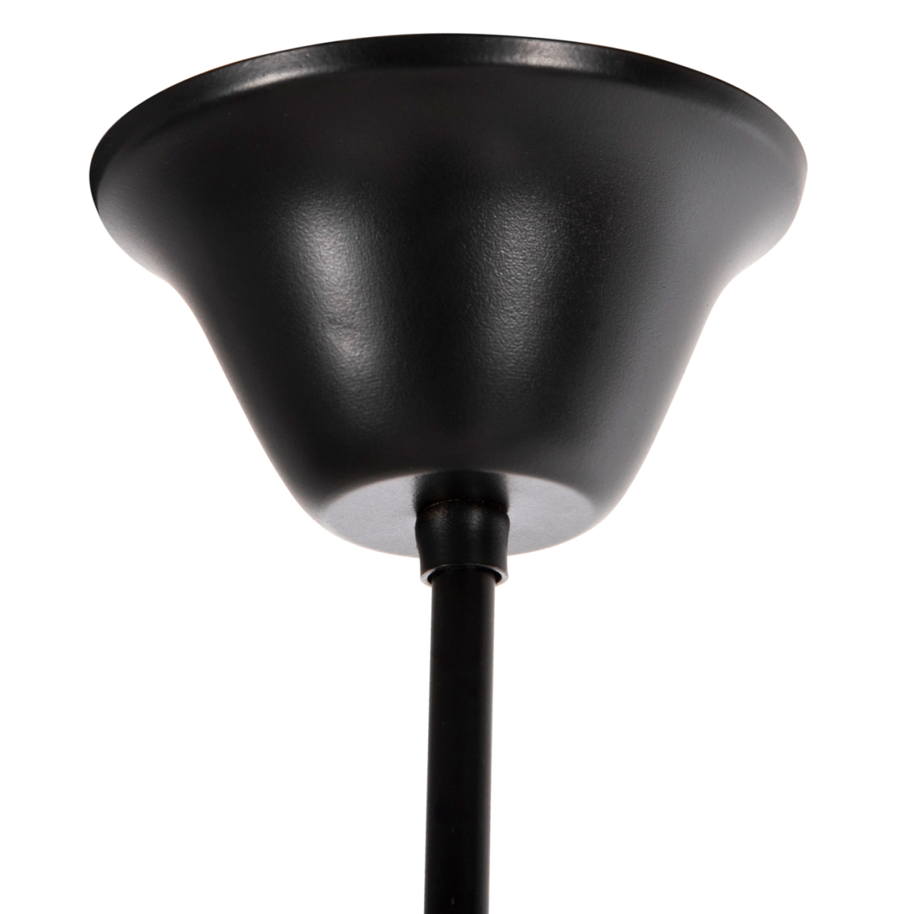 CEILING PENDANT FIXTURE HM4177 6-LIGHT WITH ROPE AND BLACK METAL 74x74x123Hcm. [9]