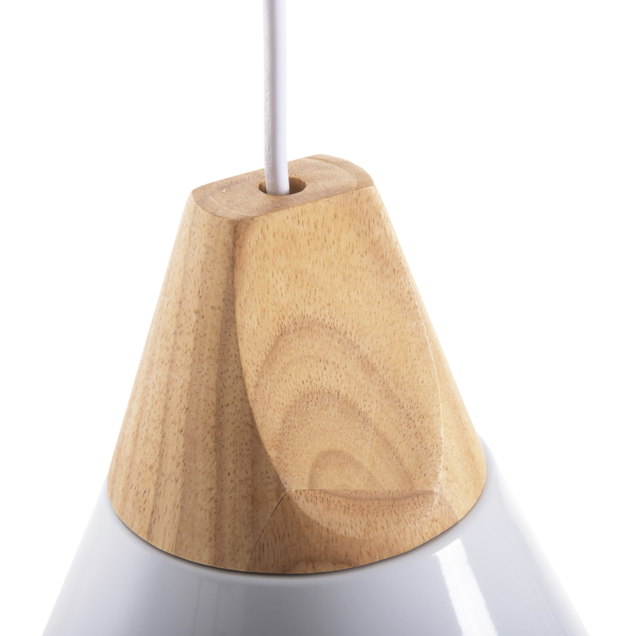 CEILING PENDANT HM4144 WHITE METAL CAP 24,5x24,5x113H cm. [4]