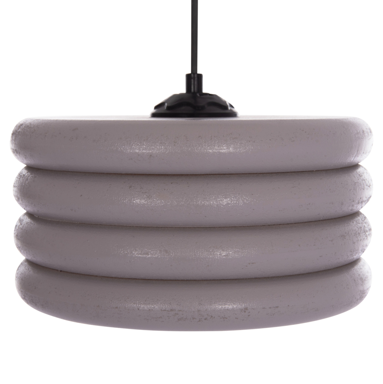 CEILING PENDANT HM7655.04, GREY WOODEN RINGS, Φ23x57 [3]