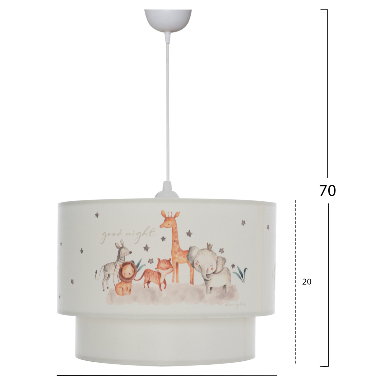 CEILING PENDANT KID'S ROOM BALOO Φ30x70εκ. HM7572.03 [2]